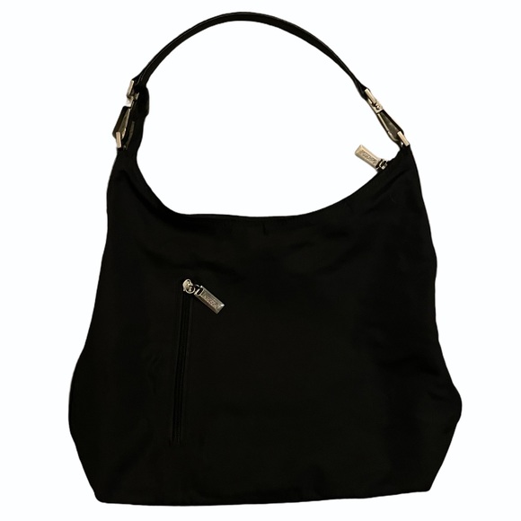 MOSCHINO Vintage Nylon / leather tote - Picture 2 of 11